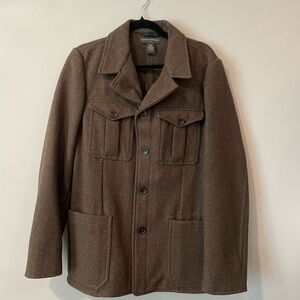 Banana Republic Brown Military Field Jacket